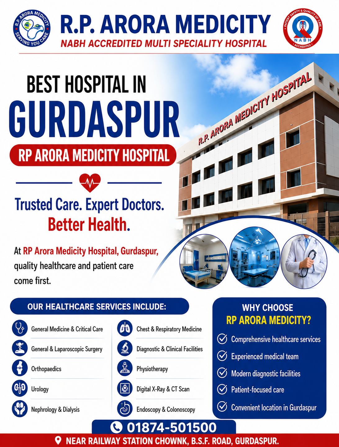 best hospital in Gurdaspur