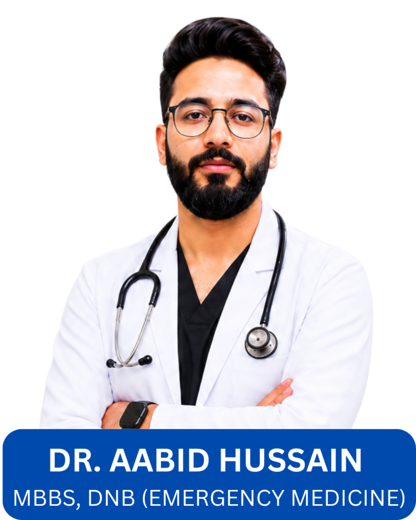 Dr. Aabid Hussain MBBS DNB Emergency Medicine