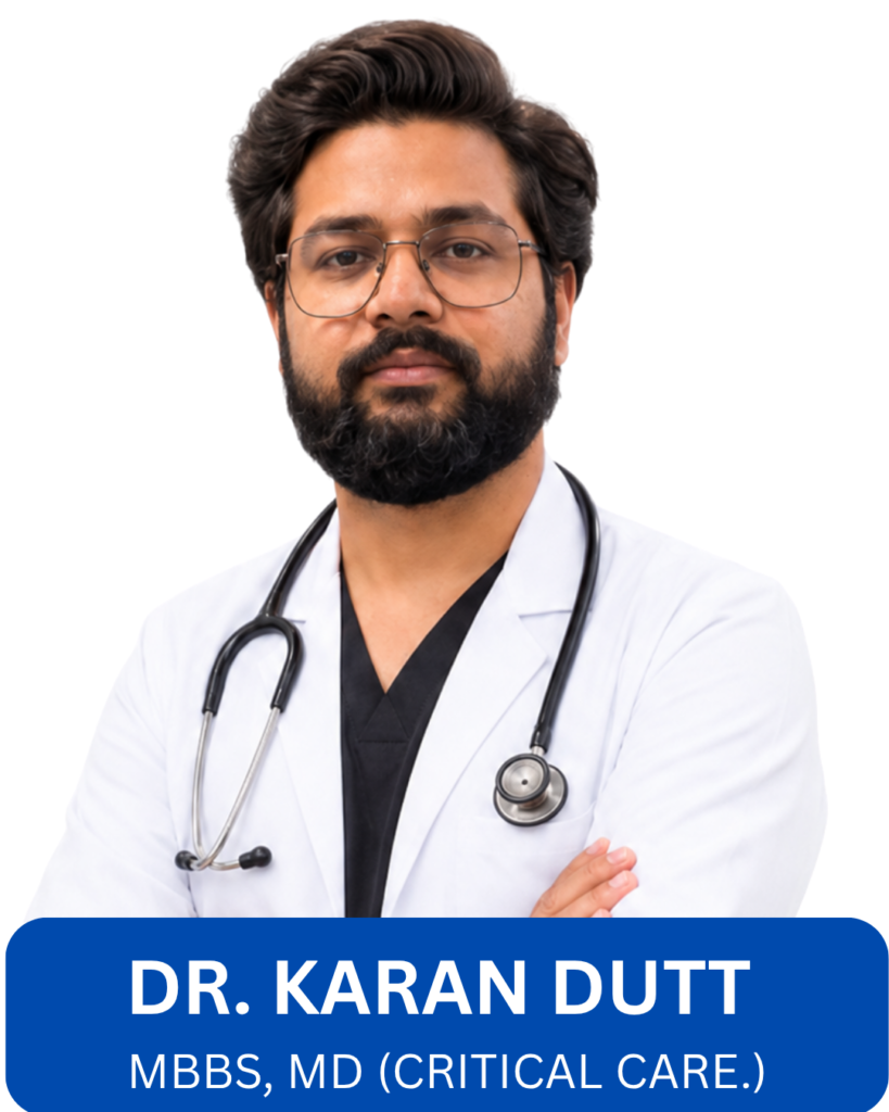 Dr. Karan Dutt MBBS MD Critical Care