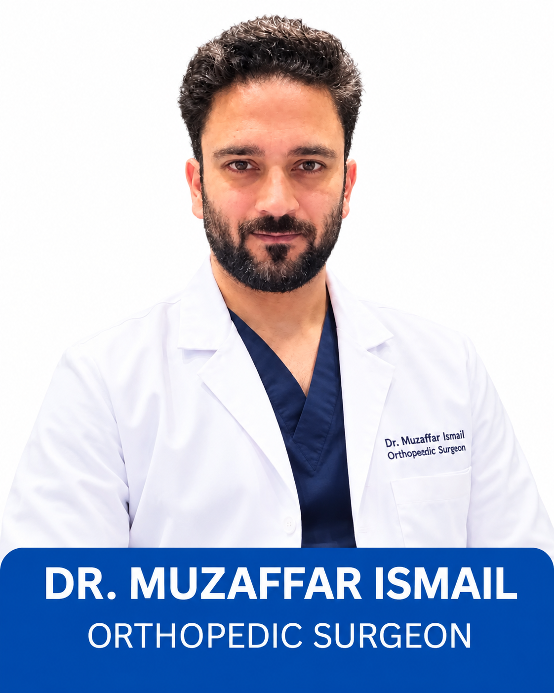 Dr.Muzaffar Ismail, Orthopedic surgeon